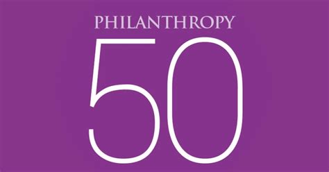 The 2022 Philanthropy 50: Who Gives the Most to Charity.